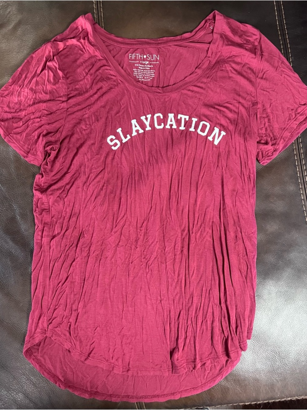 T-shirt size X-Large